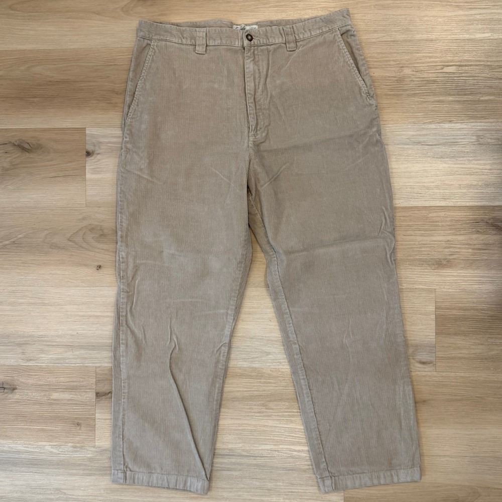 Fieldmaster Men's Corduroy Tan Pants Size‎ 38x30